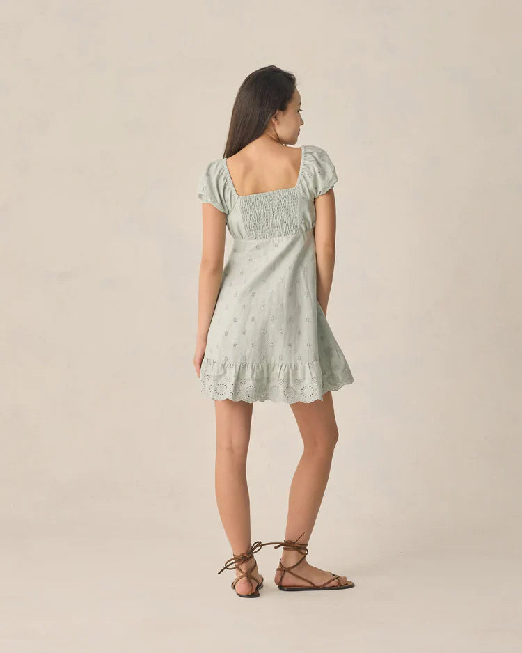 Teen Liv Dress | Seafoam | Rylee & Cru