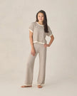 Teen Knit Set | Chocolate Stripe | Rylee & Cru