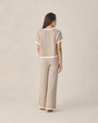 Teen Knit Set | Chocolate Stripe | Rylee & Cru