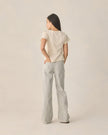 Teen Baggy Wide Leg Pant | Railroad Stripe| Rylee & Cru