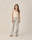 Teen Ribbed Tank | Natural | Rylee & Cru