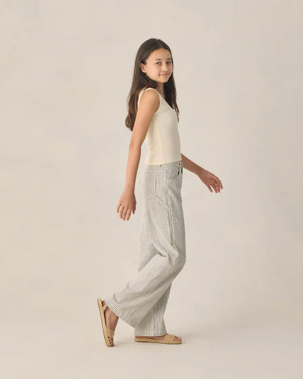 Teen Ribbed Tank | Natural | Rylee & Cru