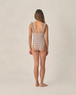 Teen Sky One-Piece | Chocolate Houndstooth | Rylee & Cru