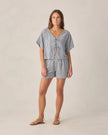 Ladies Juniper Set | Marine Gingham | Rylee & Cru