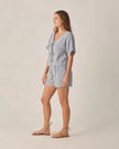 Ladies Juniper Set | Marine Gingham | Rylee & Cru