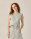 Ladies Tennessee Tank | Railroad Stripe | Rylee & Cru