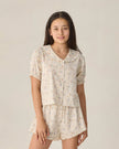 Teen Delilah Pajama Set | Pastel Garden | Rylee & Cru