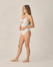 Women's Keyhole One-Piece | Green Fleur | Rylee & Cru