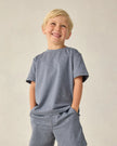 Cove Essential Tee | Heathered Marine | Rylee & Cru