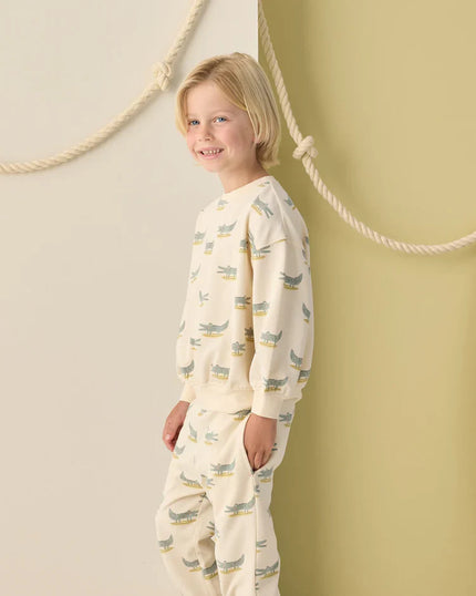 Relaxed Sweatshirt | Alligators | Rylee & Cru