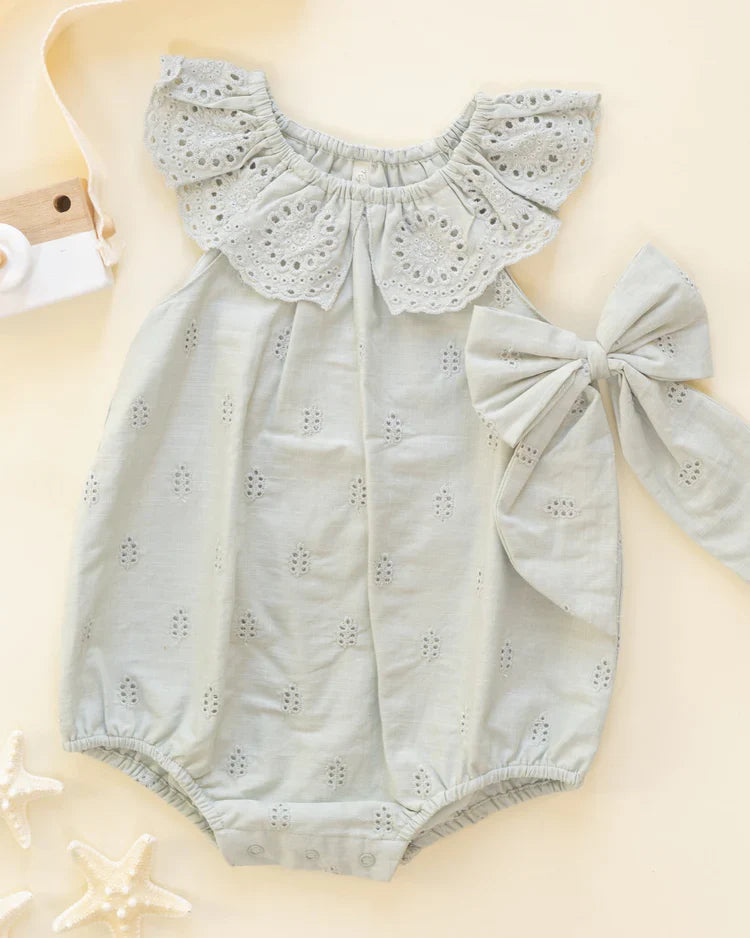 Oversized Bow | Seafoam | Rylee & Cru