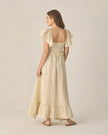 Francesca Dress | Yellow Floral | Rylee & Cru