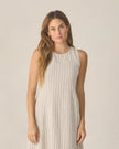 Ladies Indi Midi Dress | Nautical Stripe | Rylee & Cru