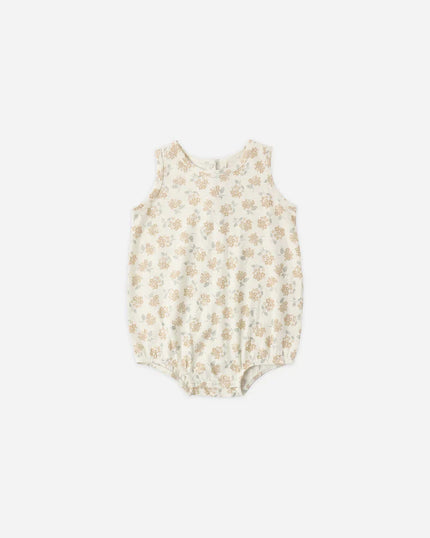 Bubble Onesie | Yellow Ditsy  | Rylee & Cru