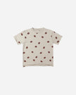 Raw Edge Tee | Footballs | Rylee & Cru