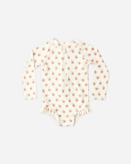 Rashguard One-Piece | Peaches | Rylee & Cru