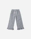 Wide Leg Pant | Marine Gingham | Rylee & Cru