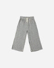 Wide Leg Pant | Navy Check | Rylee & Cru