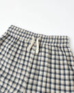 Wide Leg Pant | Navy Check | Rylee & Cru