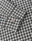 Collared Long Sleeve Shirt | Black Gingham | Rylee & Cru