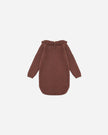 Ruffle Collar Bodysuit | Burgundy | Rylee & Cru