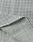 Collared Short Sleeve Shirt | Green Gingham | Rylee & Cru