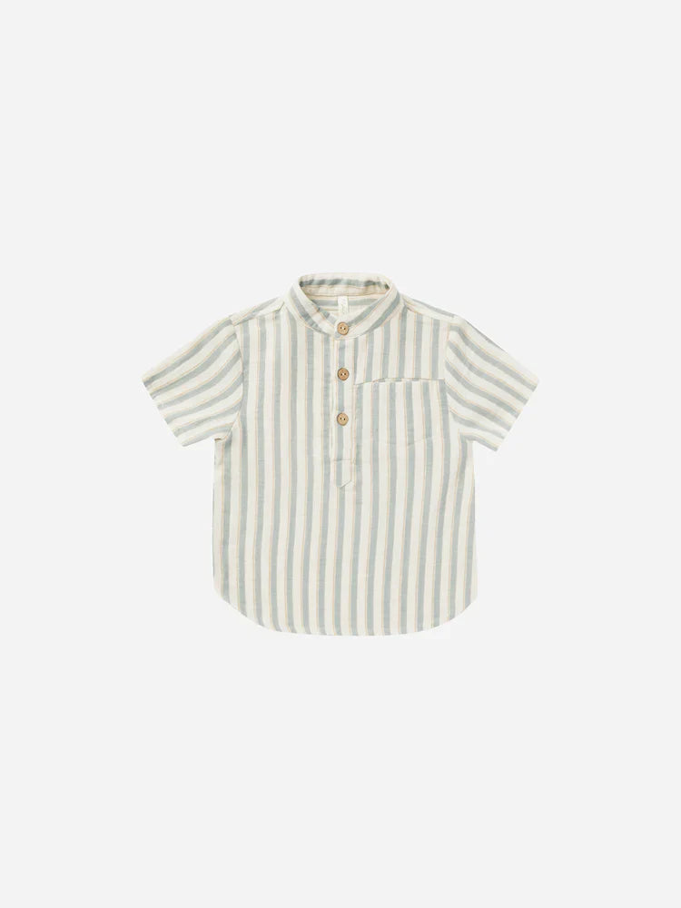 Mason Shirt | Rylee & Cru | Ocean Stripe