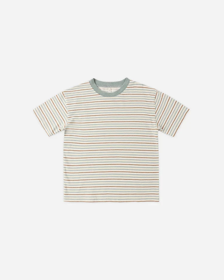Relaxed Tee | Vintage Stripe | Rylee & Cru