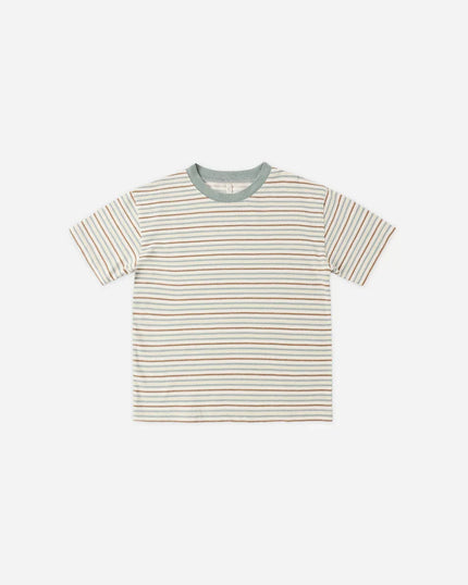 Relaxed Tee | Vintage Stripe | Rylee & Cru