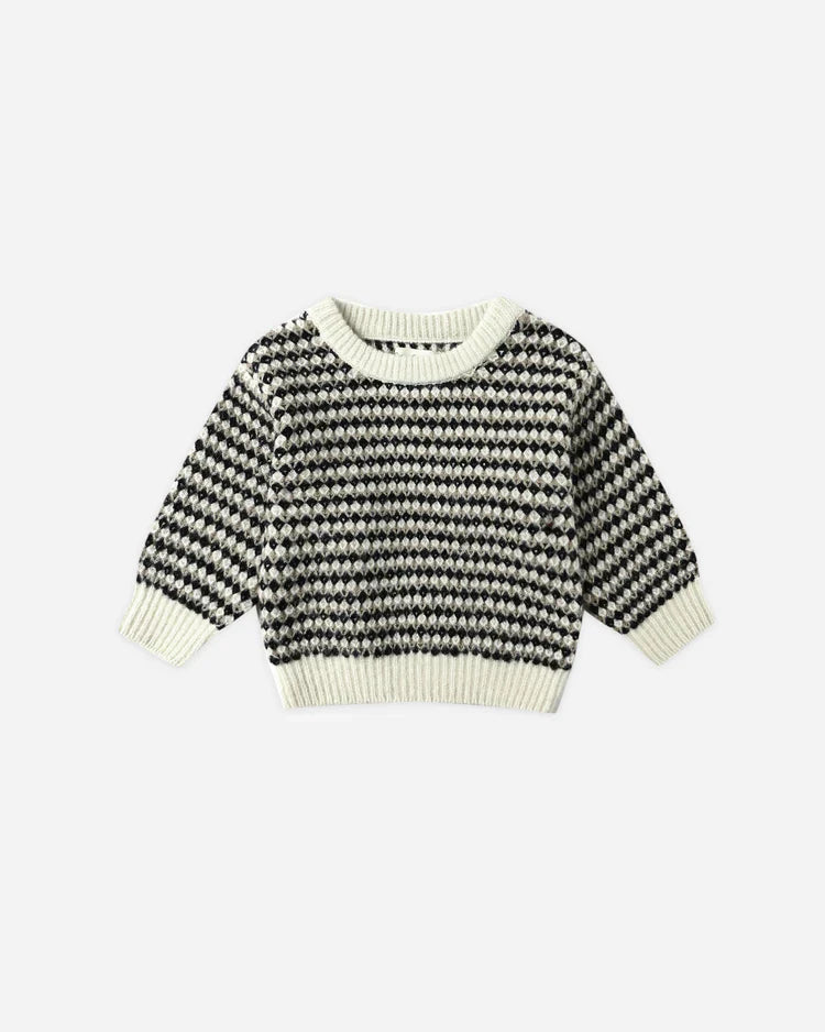 Shiloh Sweater | Black Speckle | Rylee & Cru