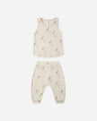 Tank + Slouch Pant Set | Pelican | Rylee & Cru