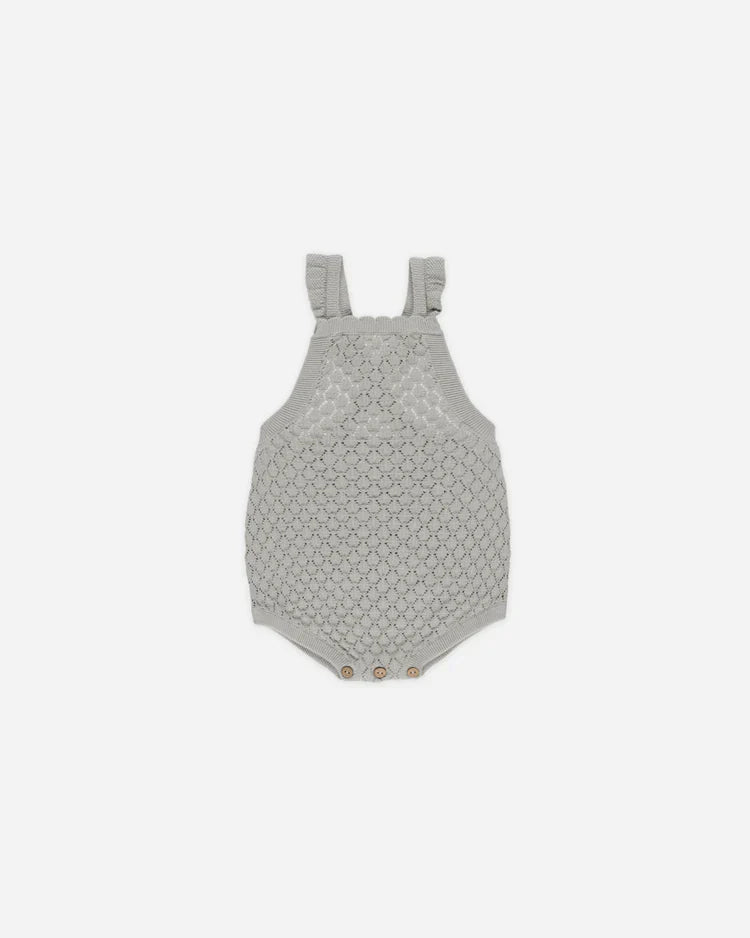 Crochet Romper | Seafoam | Rylee & Cru