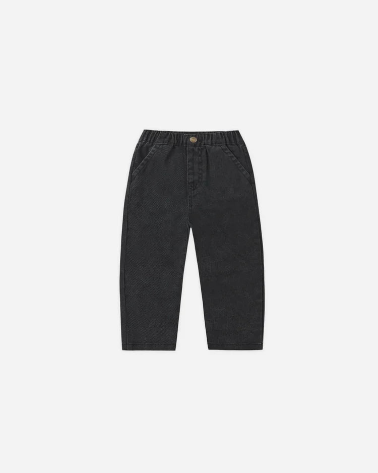 Baggy Pant | Washed Black | Rylee & Cru