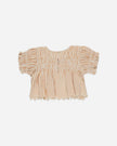 Colette Top | Grapefruit Stripe | Rylee & Cru