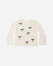 Crochet Knit Pullover | Bows | Rylee & Cru