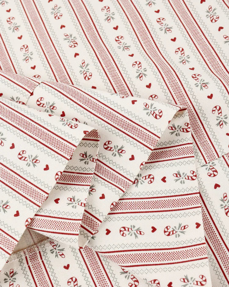 Girl's Nightgown | Candy Cane Stripe | Rylee & Cru