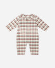 Baby Pajama Romper | Holiday Flannel | Rylee & Cru