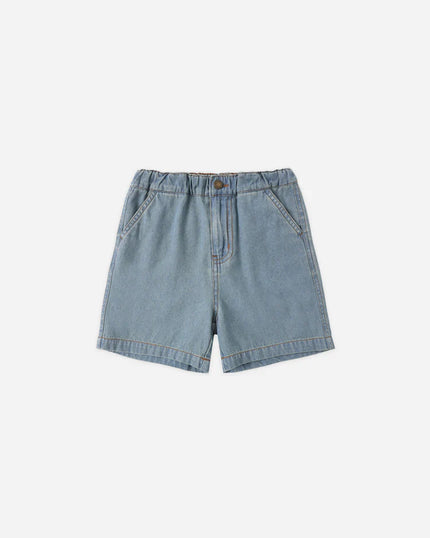 Dawson Short | Washed Blue | Rylee & Cru