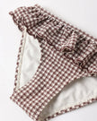 Santorini Bikini | Chocolate Houndstooth | Rylee & Cru