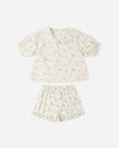 Delilah Pajama Set | Pastel Garden | Rylee & Cru