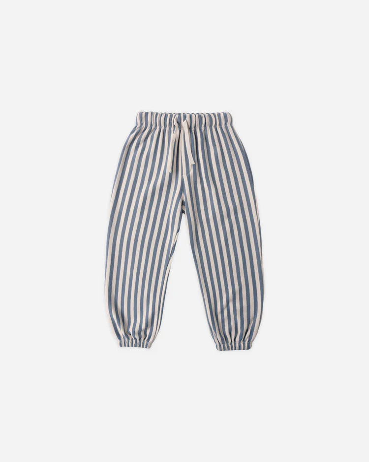 Relaxed Jogger | Marine Stripe | Rylee & Cru