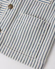 Denim Jacket | Railroad Stripe | Rylee & Cru