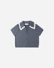Sloane Knit Top | Marine | Rylee & Cru
