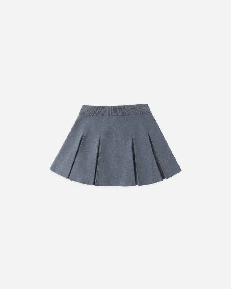 Sloane Knit Skirt | Marine | Rylee & Cru