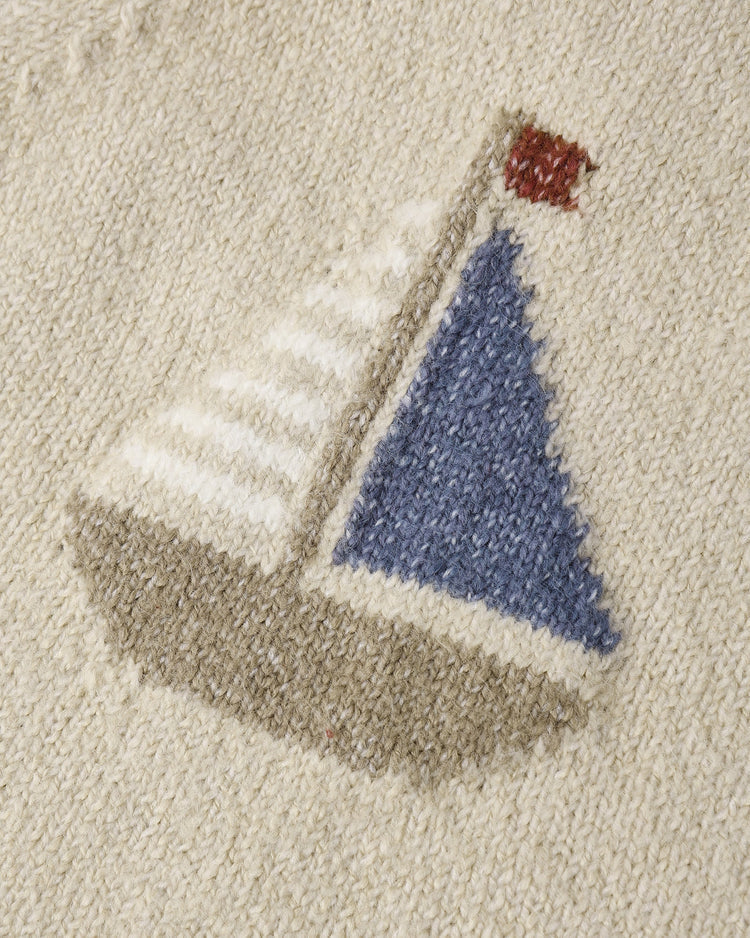 Fisher Romper | Sailboat | Rylee & Cru