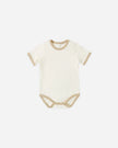 Ringer Bodysuit | Butterscotch | Rylee & Cru