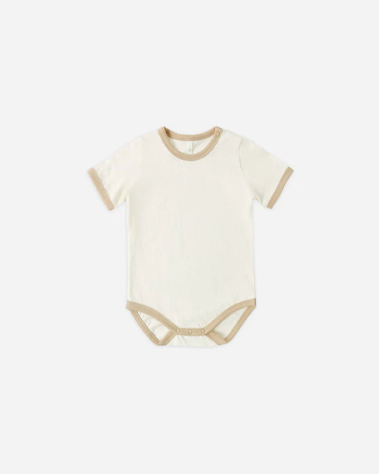 Ringer Bodysuit | Butterscotch | Rylee & Cru