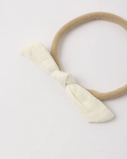 Little Knot Headband | Ivory | Rylee & Cru
