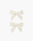 Set of 2 Bows | Natural | Rylee & Cru