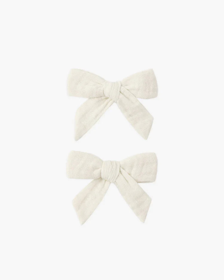 Set of 2 Bows | Natural | Rylee & Cru